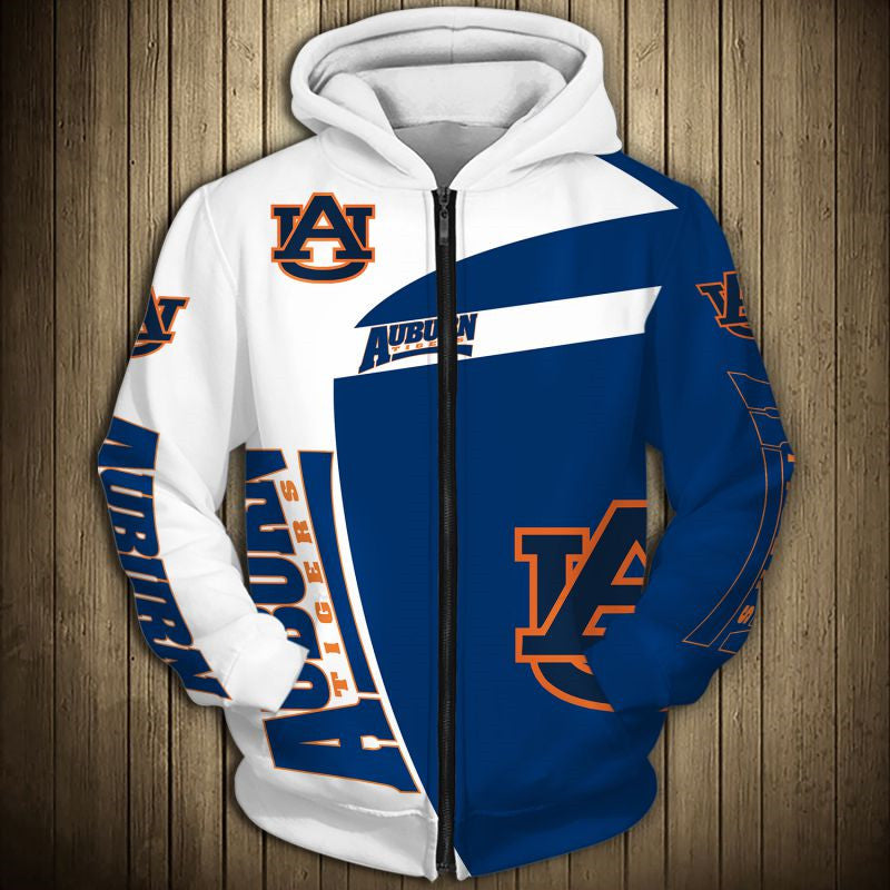 Auburn Tigers Zip-Up Hoodie - Timeless Design, Modern Feel